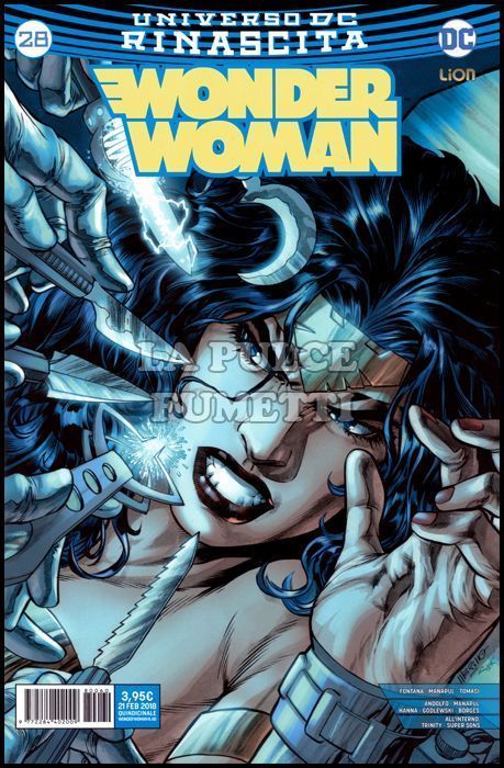 SUPERMAN L'UOMO D'ACCIAIO #    60 - WONDER WOMAN 28 - RINASCITA